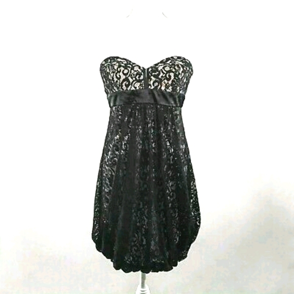 Alexia Admor | Lace Bubble Dress - Picture 6 of 7